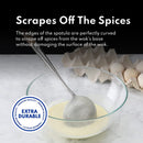 New Star Foodservice 1028737 Commercial-Grade Stainless Steel Specialty Chinese Wok Utensil Set, Spatula, Solid and Perforated Ladle, 16-Inch, 17-Inch, 17-Inch (Hand Wash Recommended)