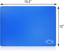 New Star Foodservice 28706 Flexible Cutting Board, 12-Inch by 15-Inch, Assorted Colors, Set of 4