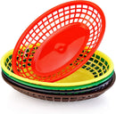 New Star Foodservice 44171 Fast Food Baskets, 9 1/4-Inch x 6-Inch Oval, Set of 36, Red