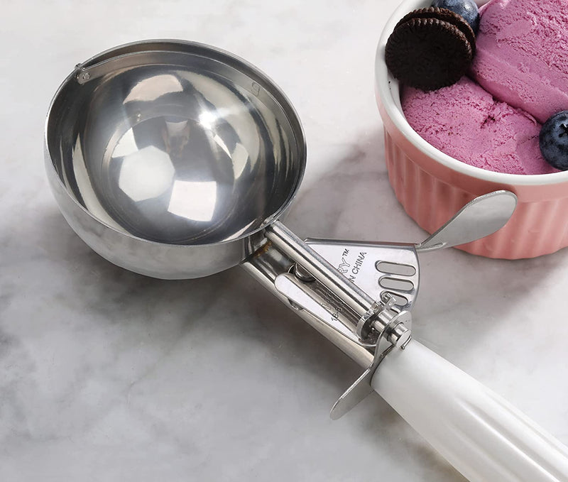 Ice Cream Serving Spoon Scooper with Trigger Release, 5cm Diameter