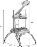 New Star Foodservice 1029055 Extra Heavy Duty Aluminum Frame Vegetable Slicer Lettuce Cutter