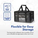 New Star Foodservice 1028690 Commercial Quality Insulated Food Delivery Bag Full-Size, 21.5" W x 11" H x 12.5" D