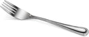 New Star Foodservice 58482 Bead Pattern Bead Pattern 8/0 Stainless Steel, Salad Fork 6.6-Inch Set of 12