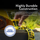 New Star Foodservice 1028799 Industrial Commercial Grade Non-Adhesive Yellow Caution Tape, CAUTION DO NOT ENTER, 3 Inch x 1000 Feet (Industrial Size)