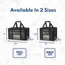 New Star Foodservice 1028690 Commercial Quality Insulated Food Delivery Bag Full-Size, 21.5" W x 11" H x 12.5" D