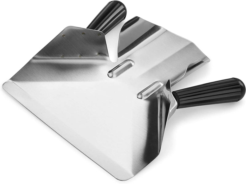 New Star Foodservice 37784 Stainless Steel Commercial French Fry Bagger with Dual Handle