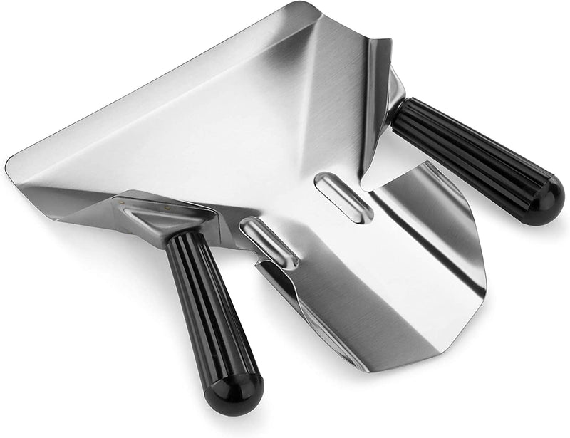 New Star Foodservice 37784 Stainless Steel Commercial French Fry Bagger with Dual Handle