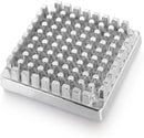 New Star Foodservice 37364 French Fry Cutter Replacement Pushing Plate, 1/4", Metallic