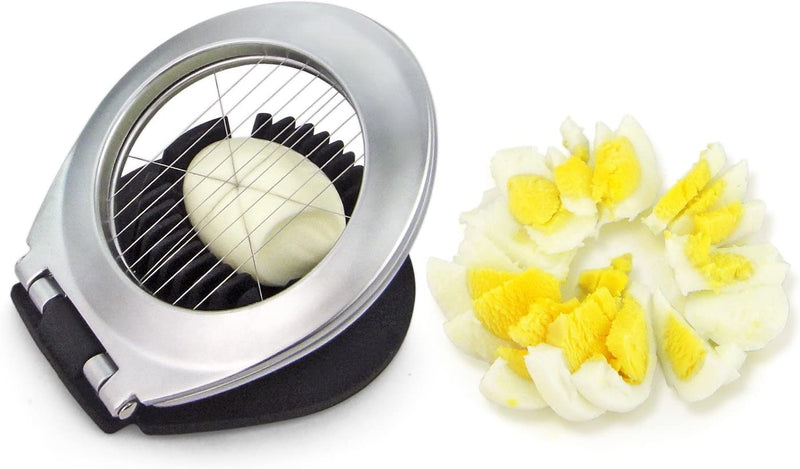 New Star Foodservice 42634 Heavy Duty Egg Slicer with 3 Slicing Styles (Hand Wash Only)