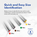 New Star Foodservice 35469 Commercial-Grade Ice Cream Dipper Scoop, Self Defrost, 1.5 oz, Size 24, Red