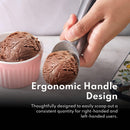 New Star Foodservice 35469 Commercial-Grade Ice Cream Dipper Scoop, Self Defrost, 1.5 oz, Size 24, Red