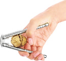 New Star Foodservice 27976 Heavy Zinc Alloy Lobster Nutcracker Seafood Cracker, Silver, Set of 6