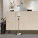 New Star Foodservice | Commercial Grade Hand Sanitizer Stands with Drip Tray