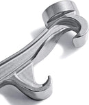 New Star Foodservice 38026 Aluminum Pail Opener, 8.5-Inch, Silver