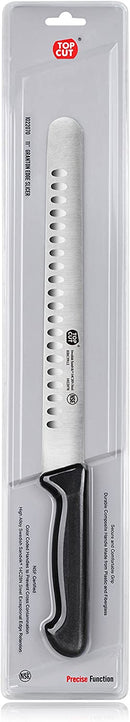Top Cut by Cangshan | P2 Series 1022070 Swedish Sandvik 14C28N Steel Granton-Edge Slicer Knife, 11-Inch