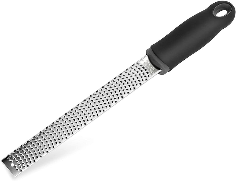 New Star Foodservice 7006834 Stainless Steel Classic Zester/Grater with Plastic Handle