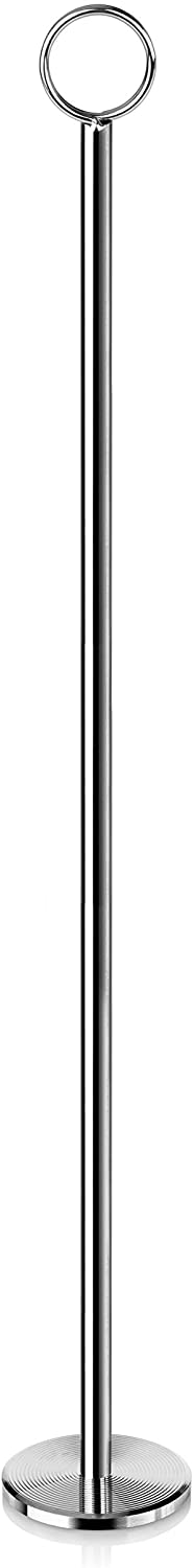New Star 27716 Stainless Steel Table Number Holder Table New Star 27716 Stainless Steel Table Number Holder Table