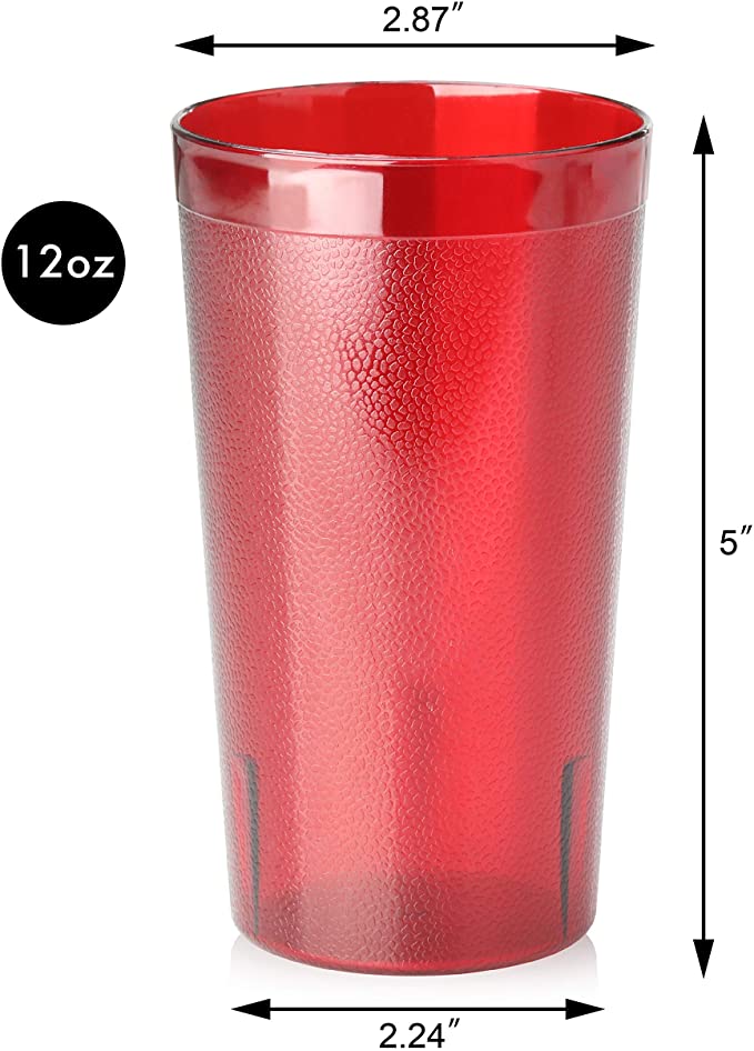 New Star Foodservice 46502 Tumbler Beverage Cup, Stackable Cups, Break