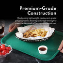 New Star Foodservice 24548 Blue Plastic Fast Food Tray, 12 by 16-Inch, Set of 12