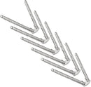 New Star Foodservice 27976 Heavy Zinc Alloy Lobster Nutcracker Seafood Cracker, Silver, Set of 6