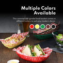 New Star Foodservice 44188 Fast Food Baskets, 9.25 x 6 inch Oval, Set of 12, Yellow
