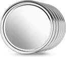 New Star Foodservice 50882 Pizza Pan / Tray, Wide Rim, Aluminum, 12 Inch, Pack of 6