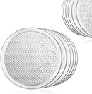 New Star Foodservice 50653 Restaurant-Grade Aluminum Pizza Baking Screen, Seamless, 8-Inch