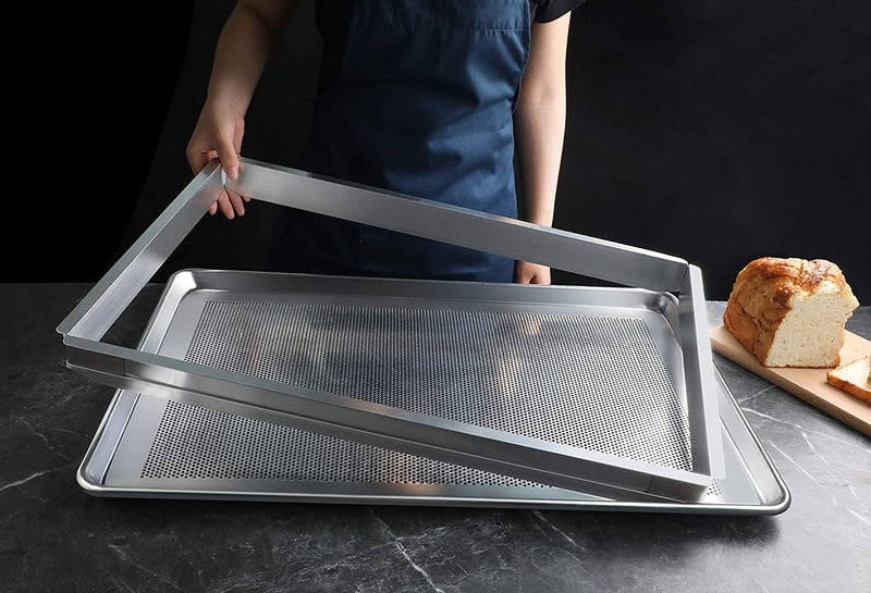 Sheet Pan, full size, perforated, 18'' x 26'' x 1