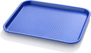 New Star Foodservice 24722 Blue Plastic Fast Food Tray, 14 by 18 Inch, Set of 12