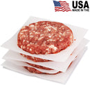 New Star Foodservice 1029048 Non-Stick Wax Patty Paper, 5.5" x 5.5", Set of 1000, Made in USA
