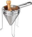 New Star Foodservice 42566 3-Piece Stainless Steel China Cap Strainer Set