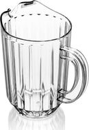 New Star Foodservice 46106 Resturant-Grade Polycarbonate Plastic Pitcher, 60 oz, Clear