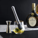 New Star Foodservice 48438 Rubber Bar Service Mat for Counter Top, 26.5-Inch by 3.25-Inch, Black