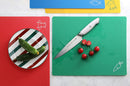 New Star Foodservice 28706 Flexible Cutting Board, 12-Inch by 15-Inch, Assorted Colors, Set of 4