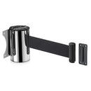 New Star Foodservice 1028812 Retractable Belt Stanchion Wall Receiver