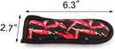 New Star Foodservice 1028744 Commercial-Grade Hot Skillet Handle Cover Holder, Hot Handle Holders/Mitts, Red Peppers Pan Cotton Handle Sleeve, Set of 6