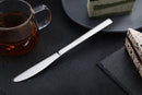 New Star Foodservice 58789 Windsor Pattern, 18/0 Stainless Steel, Dinner Knife, 8.2-Inch, Set of 12