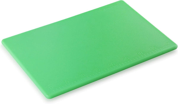 New Star Foodservice 28843 Cutting Board, 12x18x1/2-Inch, Green