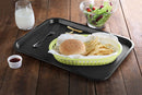 New Star Foodservice 24333 Fast Food Tray, 10.5 x 13.5, Black, Set of 12