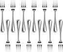 New Star Foodservice 58048 Slimline Pattern, 18/0 Stainless Steel, Dinner Fork, 7.5-Inch, Set of 12