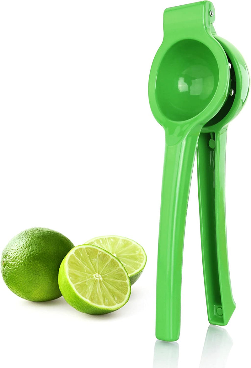 New Star Foodservice 42849 Enameled Aluminum Lime Squeezer, Green
