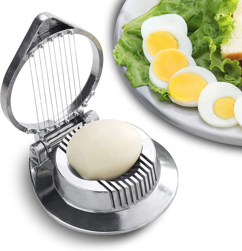 New Star Foodservice 36459 Commercial Grade Aluminum Egg Slicer, Mushr