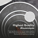 New Star Foodservice 50950 Restaurant-Grade Aluminum Pizza Baking Screen, Seamless, 12-Inch, Pack of 6
