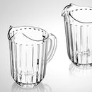 New Star Foodservice 46113 Resturant-Grade Polycarbonate Plastic Pitcher, 60 oz, Clear, Set of 12