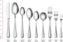 New Star Foodservice 58543 Bead Pattern, 8/0 Teaspoon, 6.3-Inch Set of 12