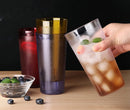 New Star Foodservice 46465 Tumbler Beverage Cup, Stackable Cups, Break-Resistant Commercial SAN Plastic, 20 oz, Clear, Set of 12