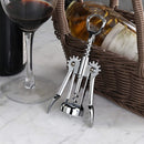 New Star Foodservice 48209 Zinc Alloy Wing Corkscrew, 7-Inch
