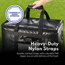 New Star Foodservice 1028690 Commercial Quality Insulated Food Delivery Bag Full-Size, 21.5" W x 11" H x 12.5" D