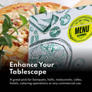 New Star Foodservice 22919 Acrylic Table Menu Card Holder, 3.5 by 5-Inch, Clear, Set of 12