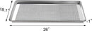 New Star Foodservice 36770 Commercial-Grade 18-Gauge Aluminum Sheet Pan/Bun Pan, Perforated 18" L x 26" W x 1" H (Full Size) | Measure Oven (Recommended)
